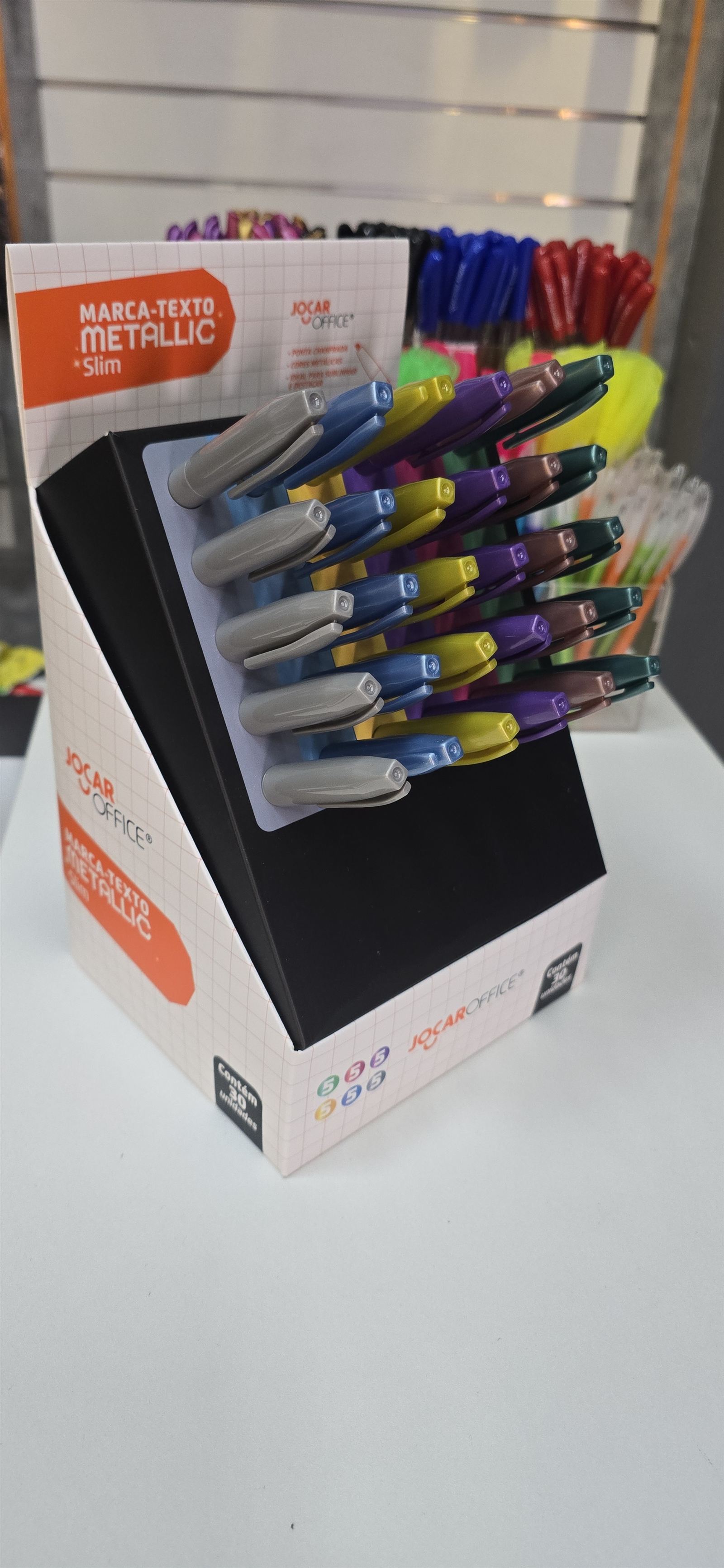 Marca-texto metálico à venda na Fast Fix